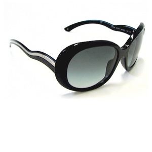PRADA SPR08L shiny black sunglasses